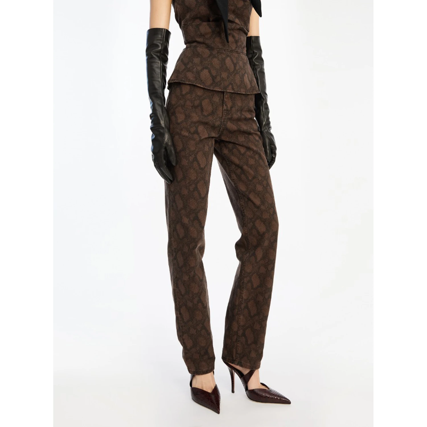 Rotate Jeans Brown