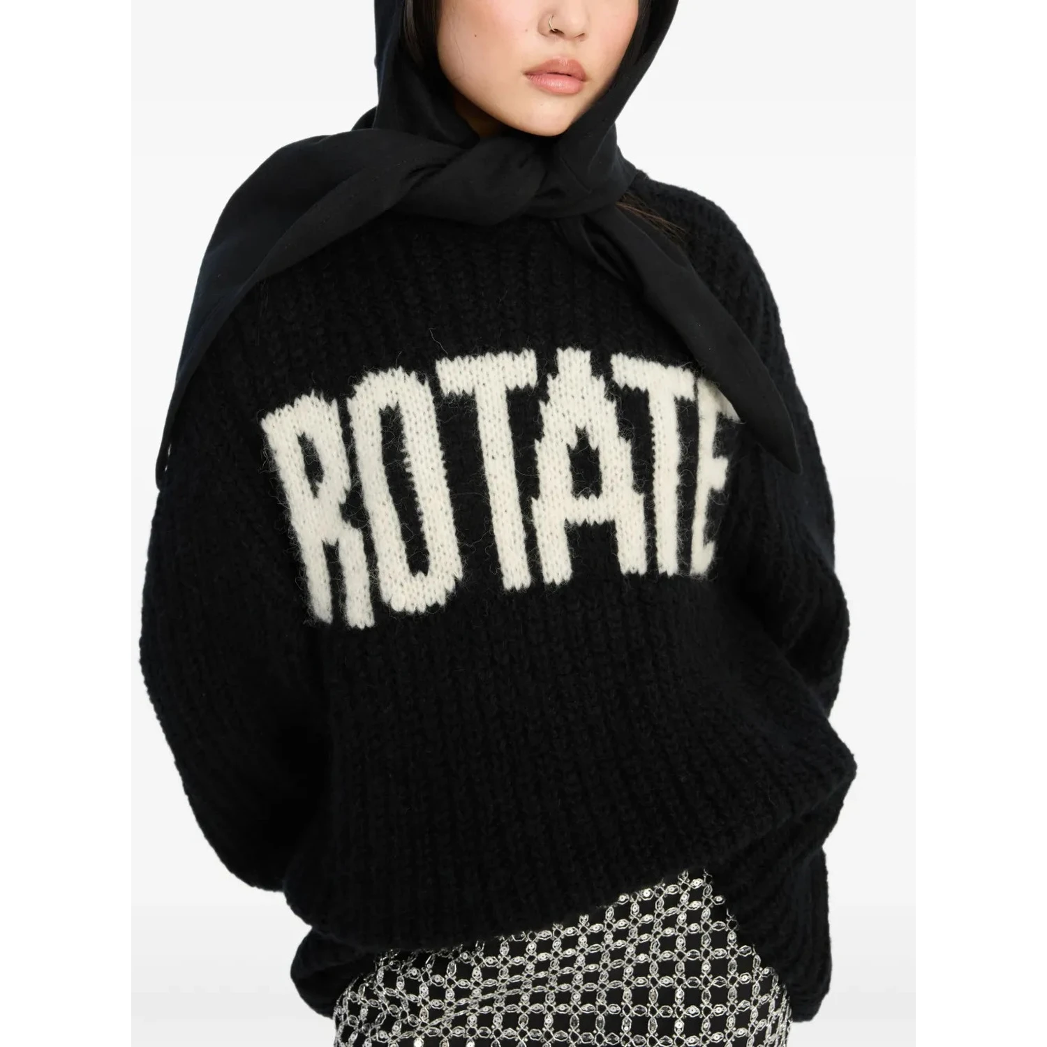Rotate Sweaters Black