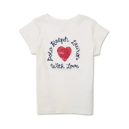 "HEART" LOGO T-SHIRT