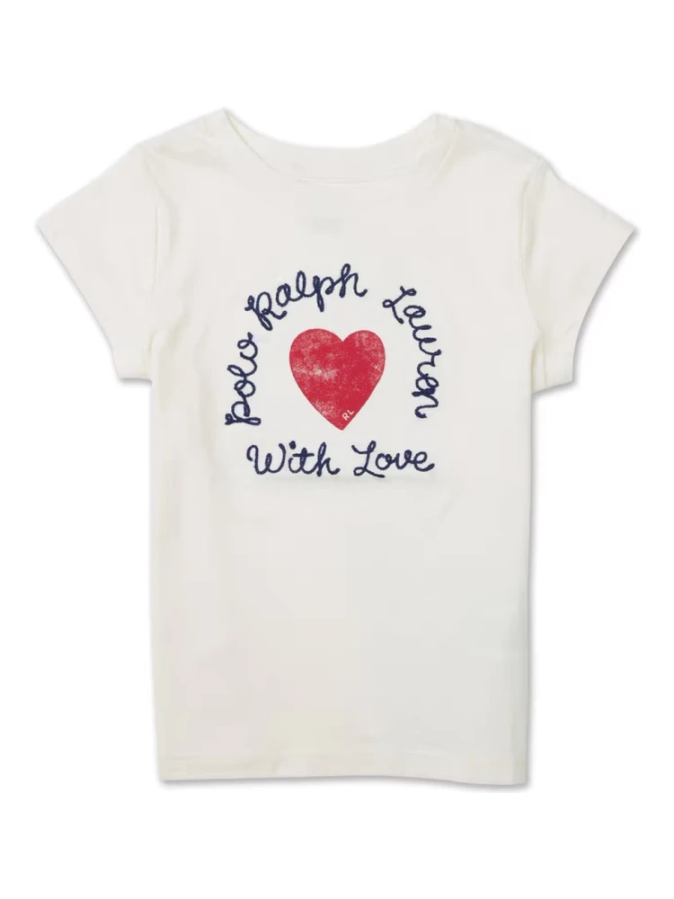 "HEART" LOGO T-SHIRT