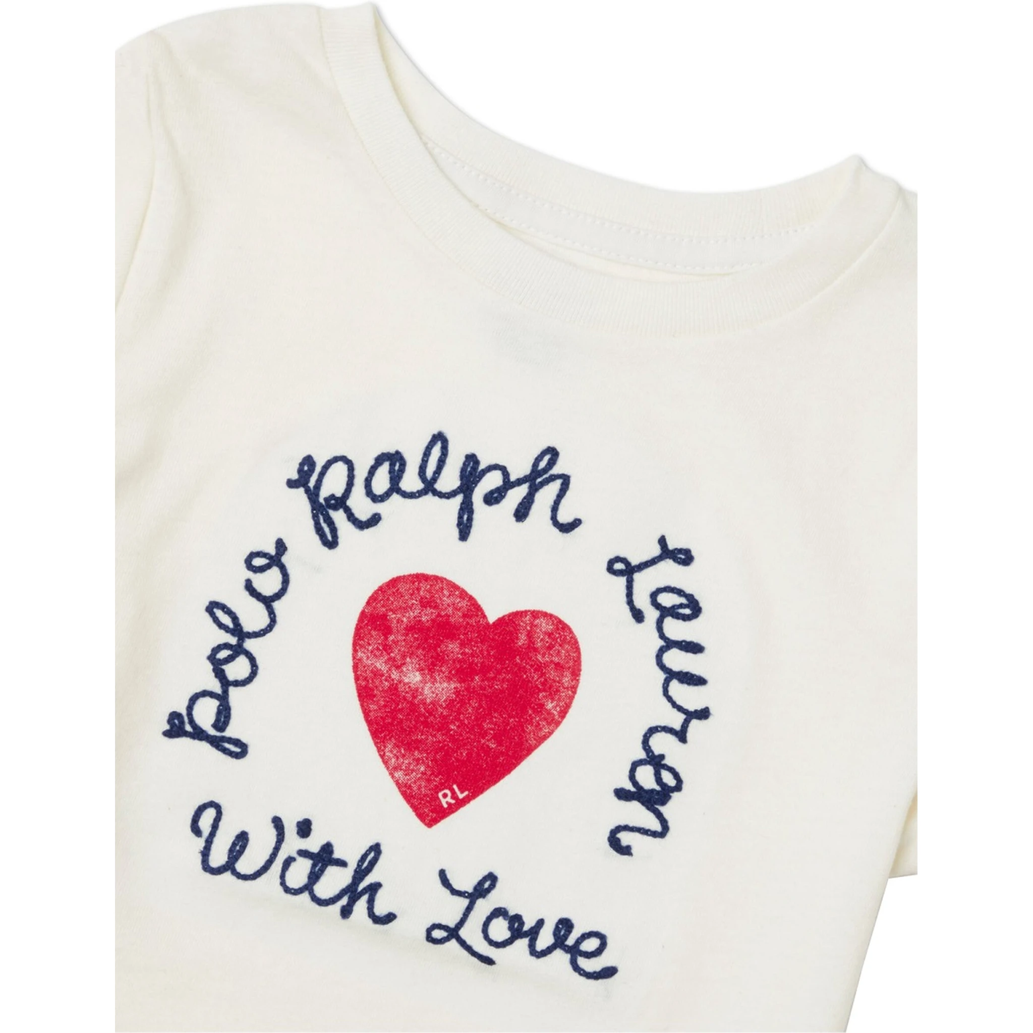 "HEART" LOGO T-SHIRT