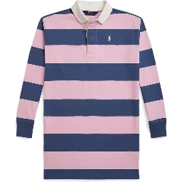 POLO SHIRT DRESS WITH LOGO