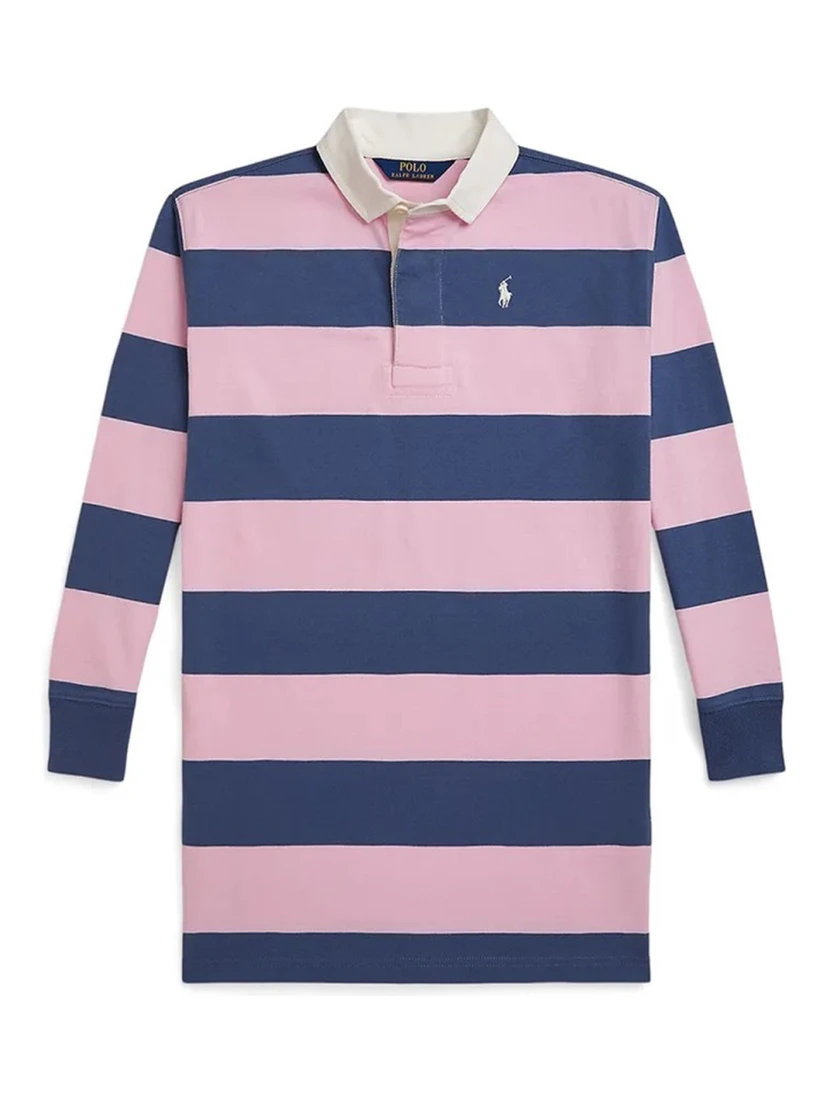 POLO SHIRT DRESS WITH LOGO