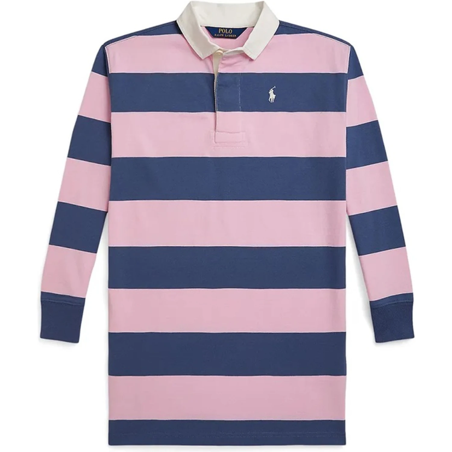 POLO SHIRT DRESS WITH LOGO