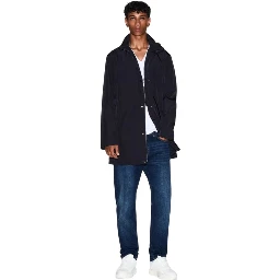 ARMANI EXCHANGE Coats Blue