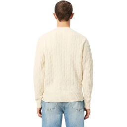Lacoste Sweaters Cream