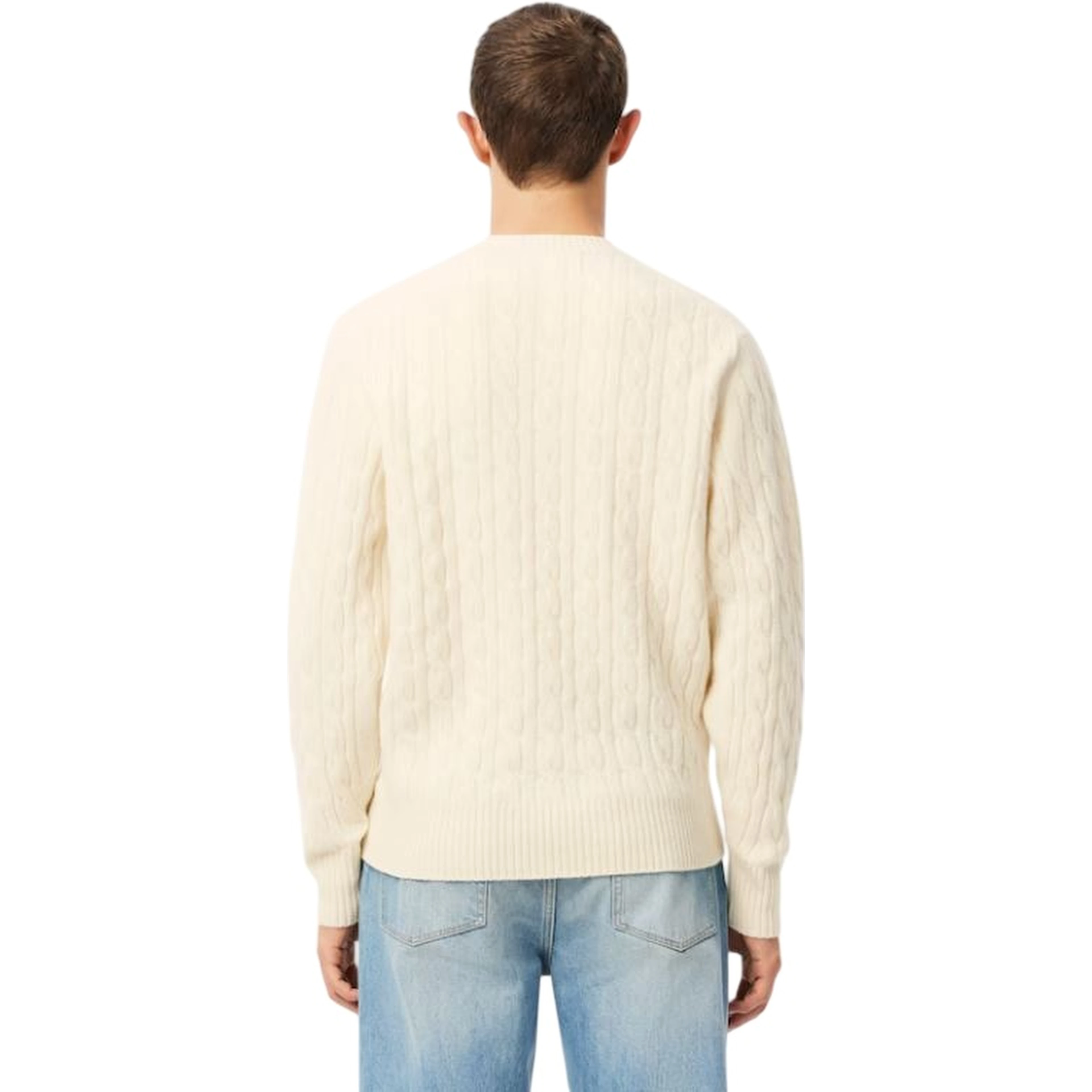 Lacoste Sweaters Cream