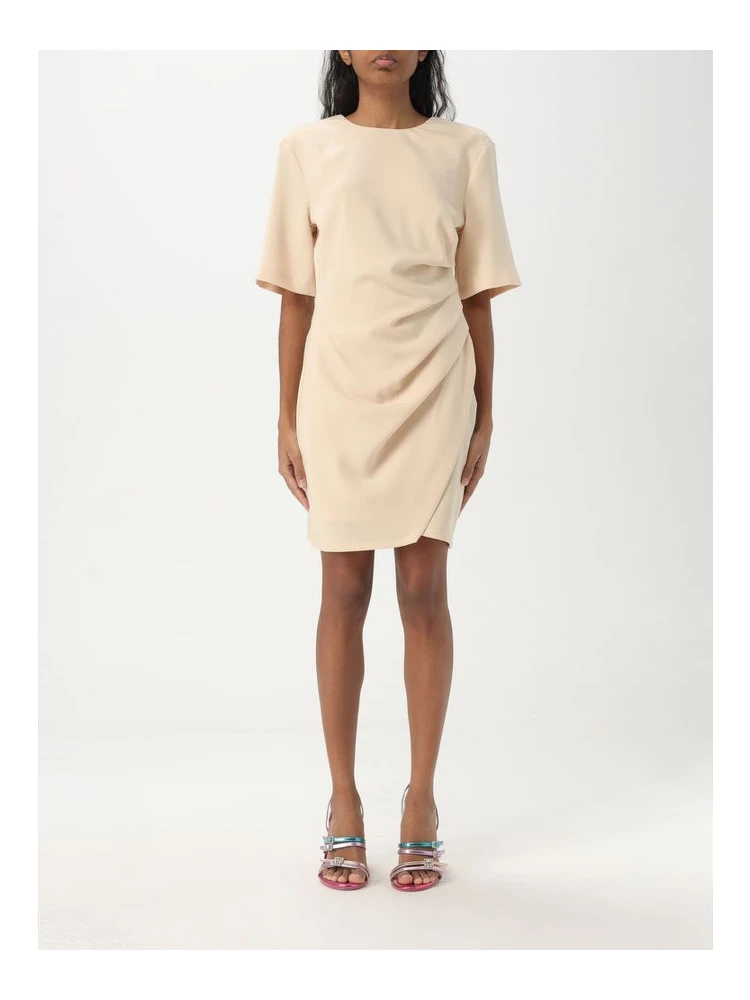 Multicolor Crepe Casual Dress