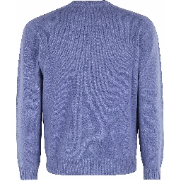 Speckled crew-neck sweater