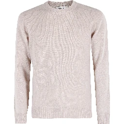Speckled crew-neck sweater