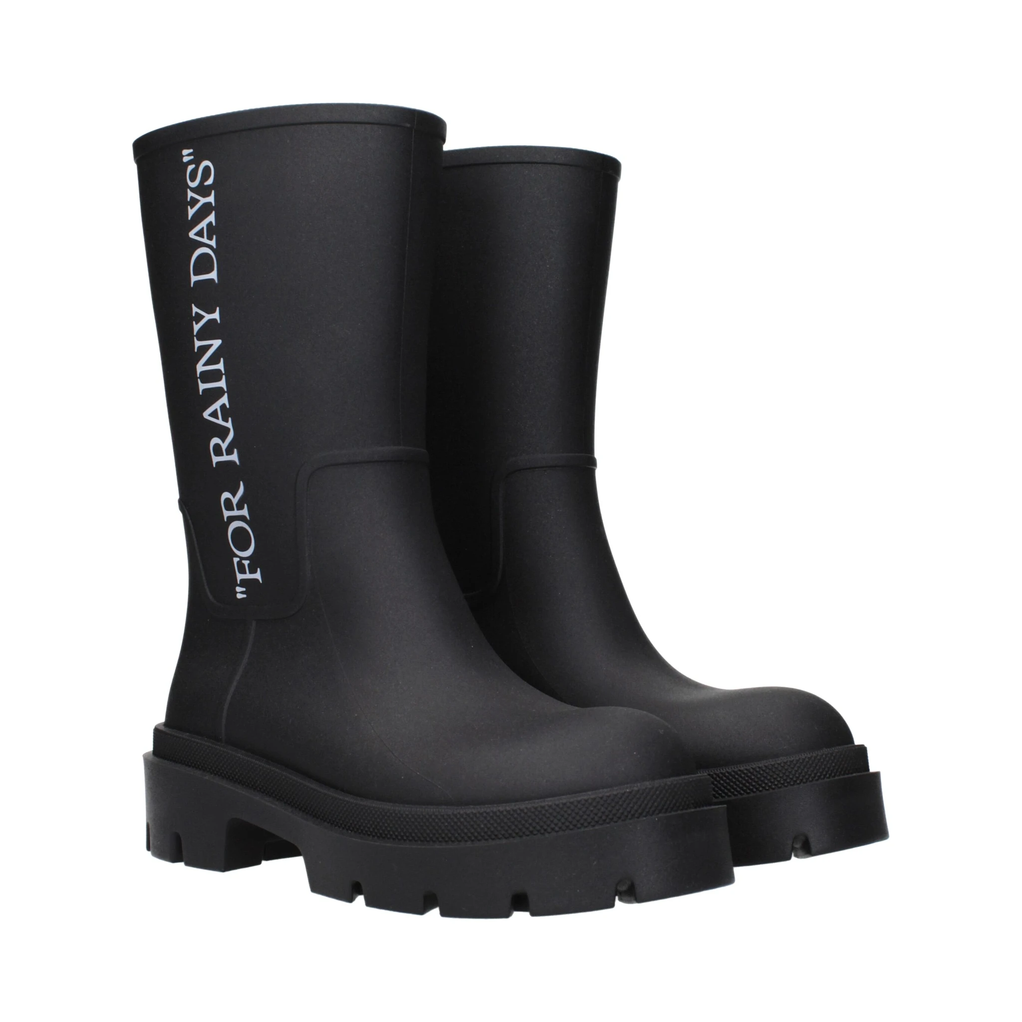 Black Cotton Ankle Boots