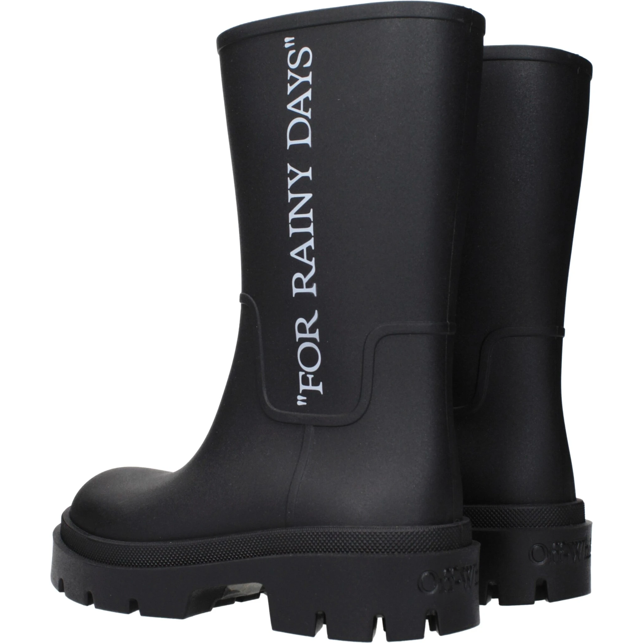 Black Cotton Ankle Boots