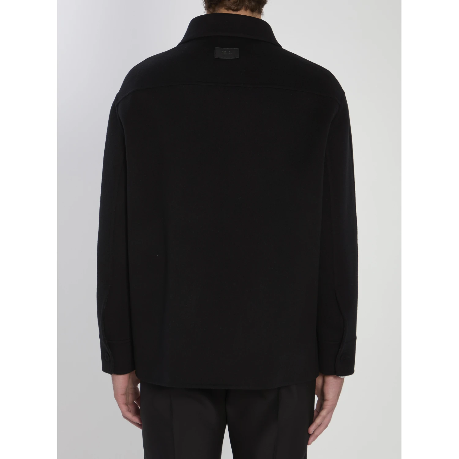 Wool overshirt