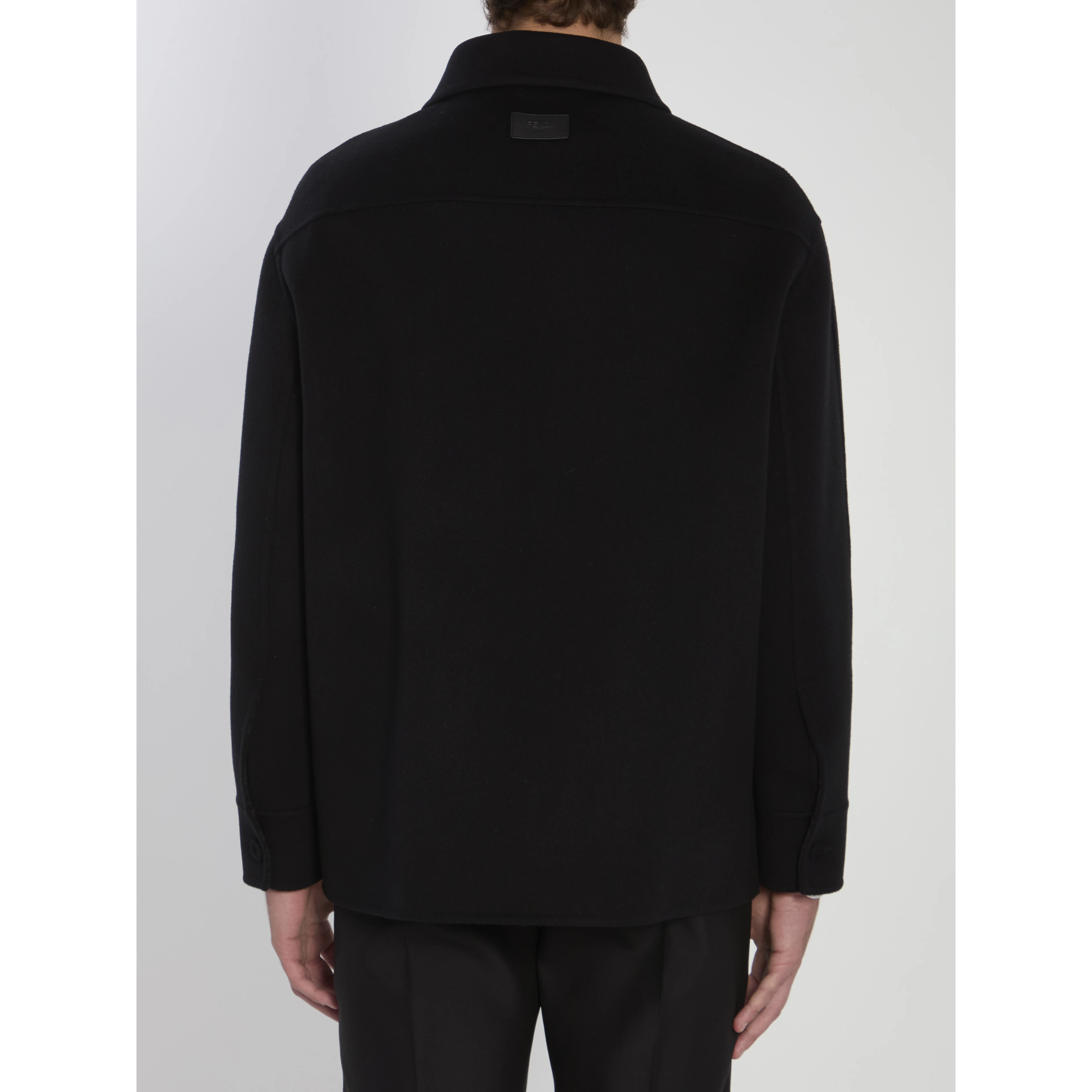 Wool overshirt