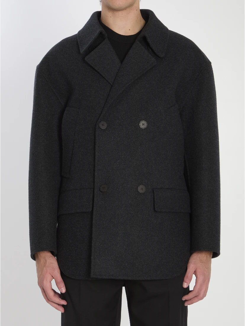 Wool peacoat