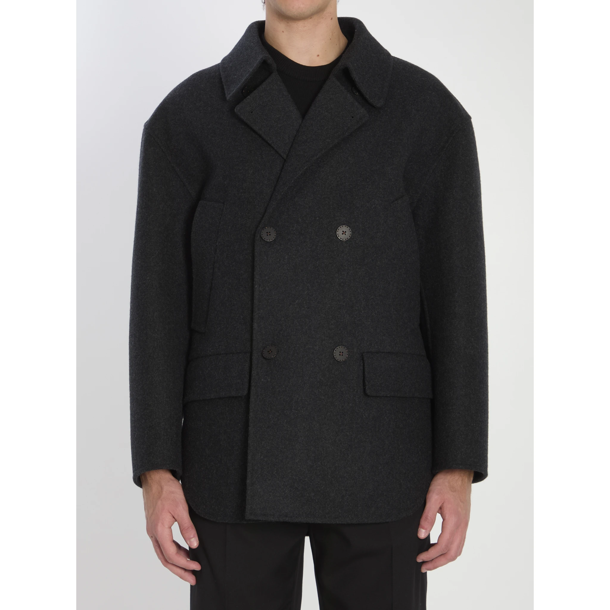 Wool peacoat