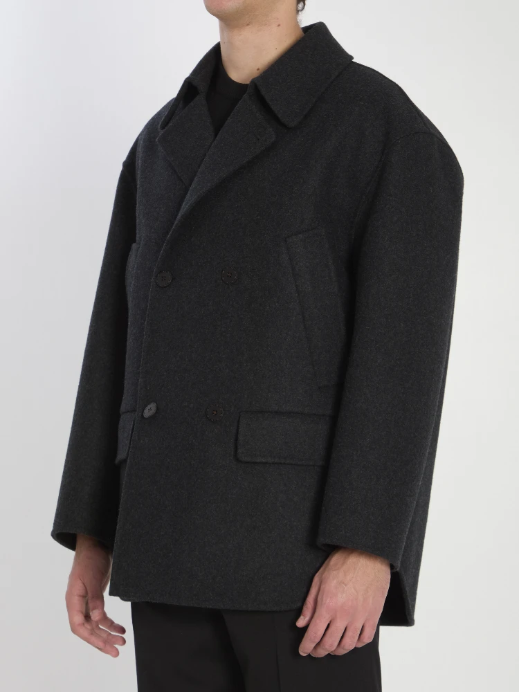 Wool peacoat alternative