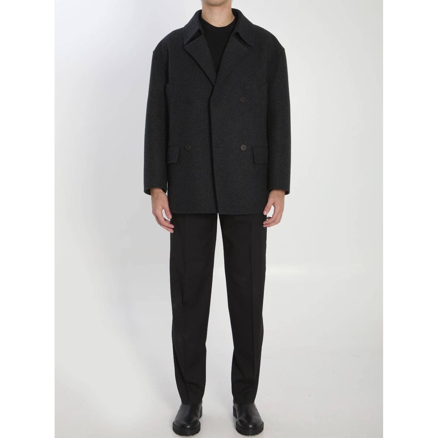 Wool peacoat