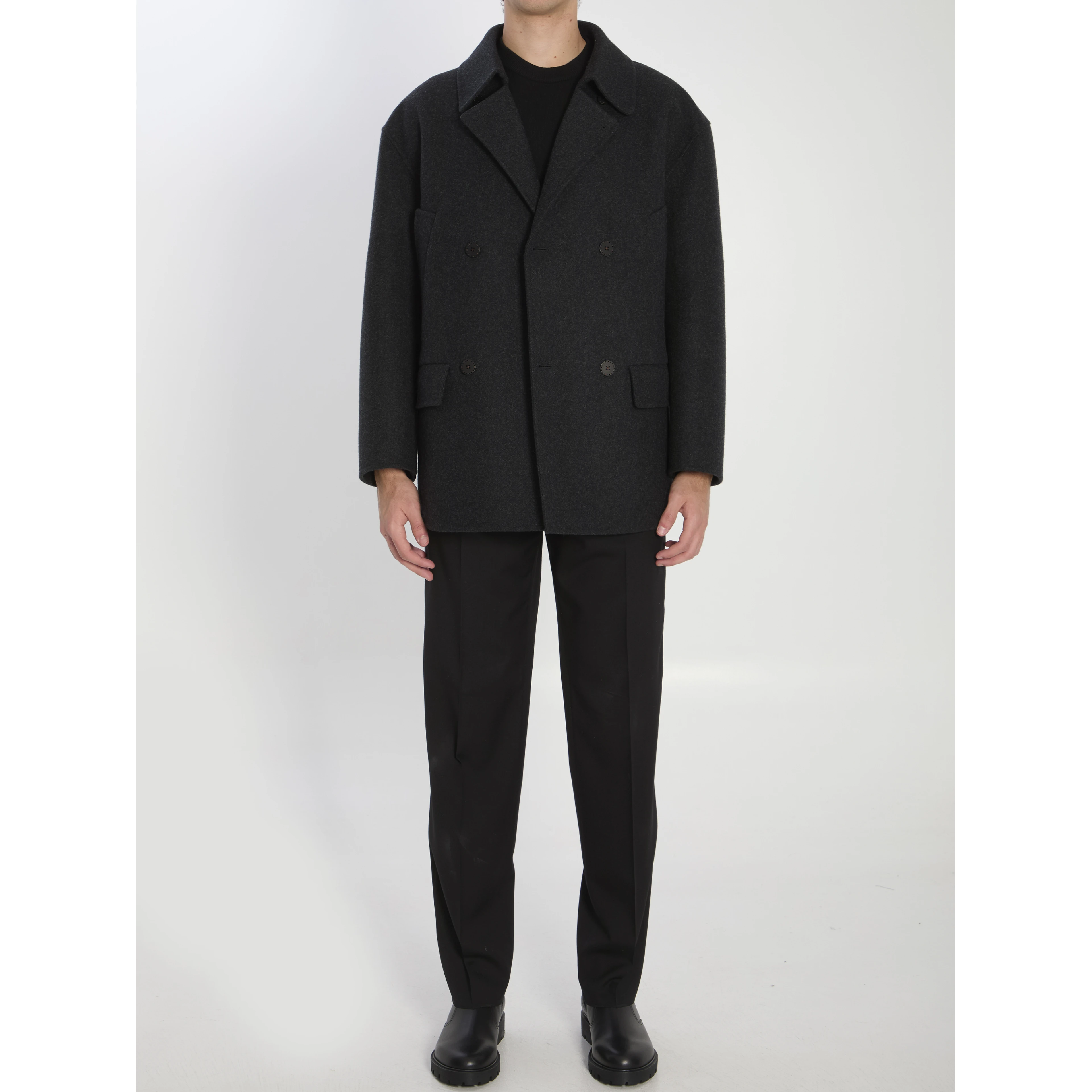Wool peacoat