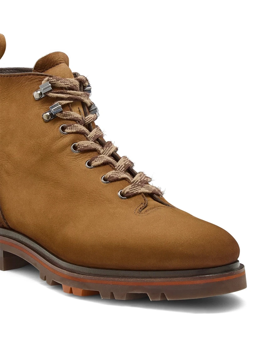 Trekking lace up ankle boots