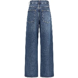 Blue Cotton Jeans Denim