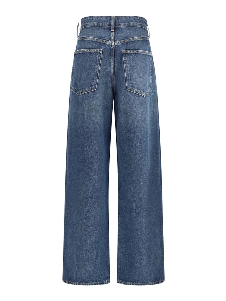 Blue Cotton Jeans Denim alternative