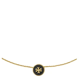 Kira Metallic Necklace with Pendant and Rear Lobster Claw Closure in Brass Blend Woman