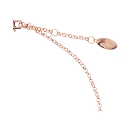 Mini Bas Relief Metallic Necklace with Orb Pendant in Brass Woman