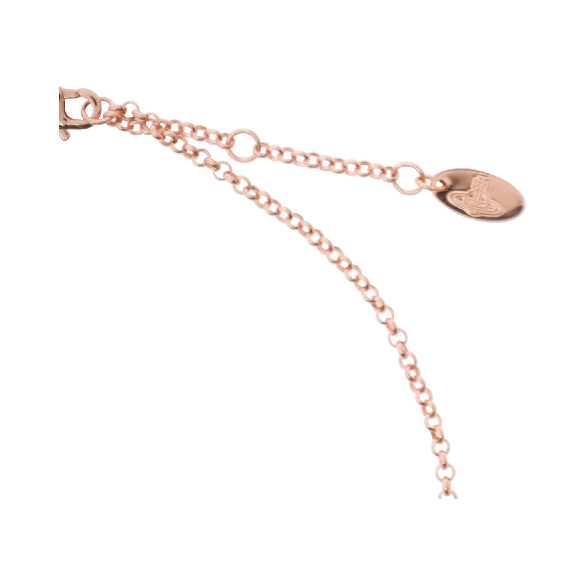 Mini Bas Relief Metallic Necklace with Orb Pendant in Brass Woman