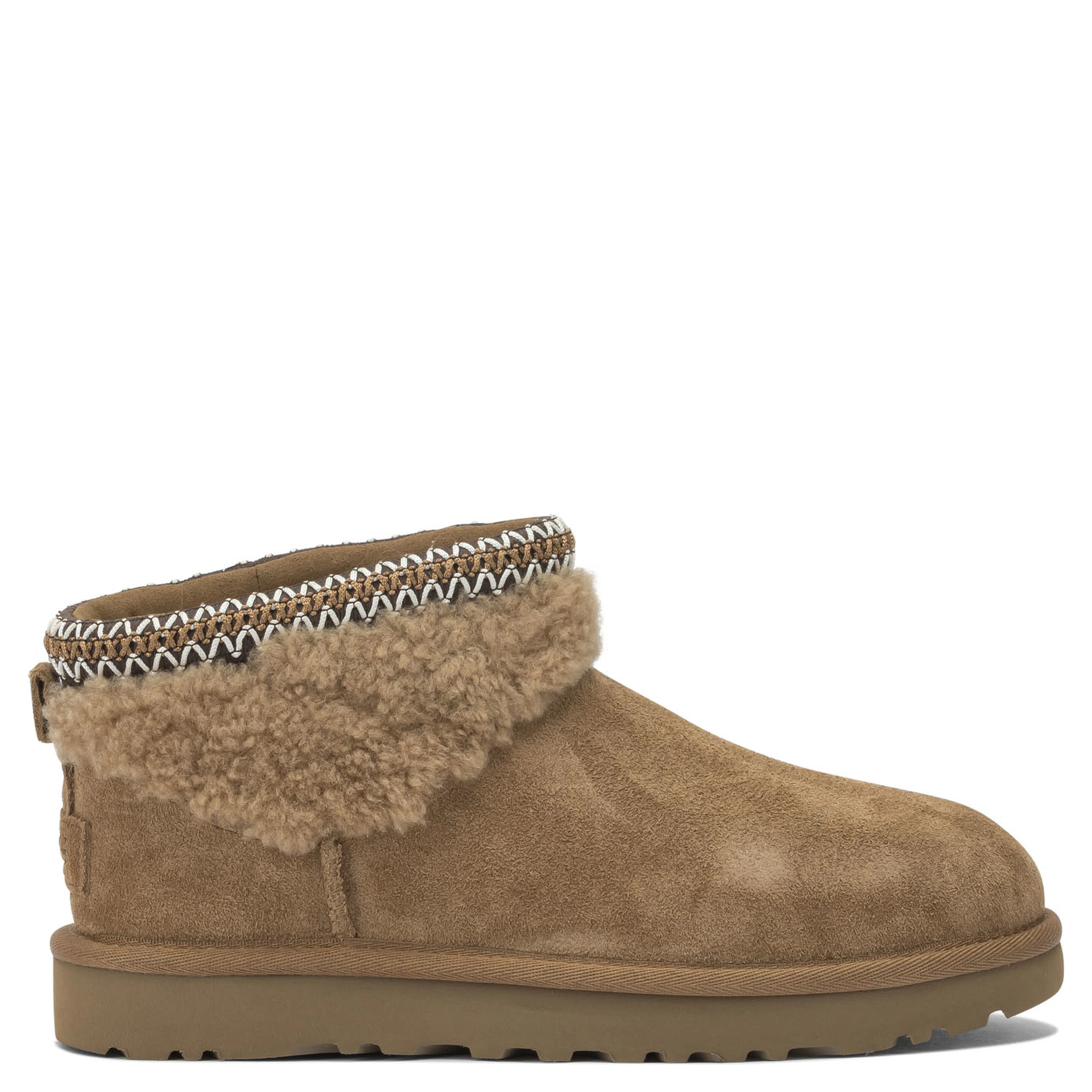 "Classic Ultra Mini Maxi Curly" ankle boots