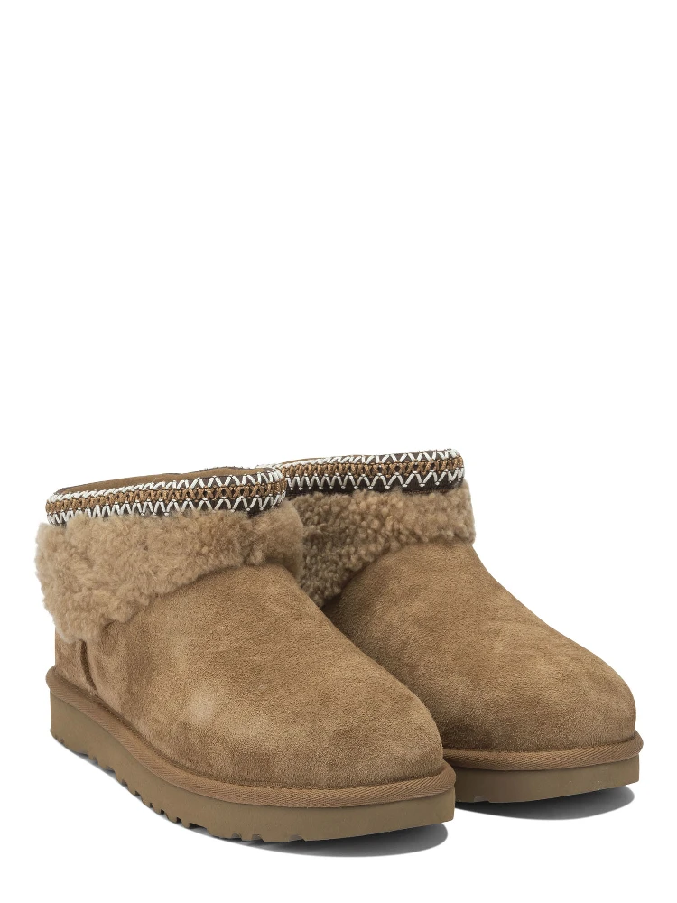 "Classic Ultra Mini Maxi Curly" ankle boots alternative