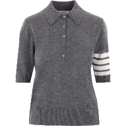 Thom Browne T-shirts and Polos Grey