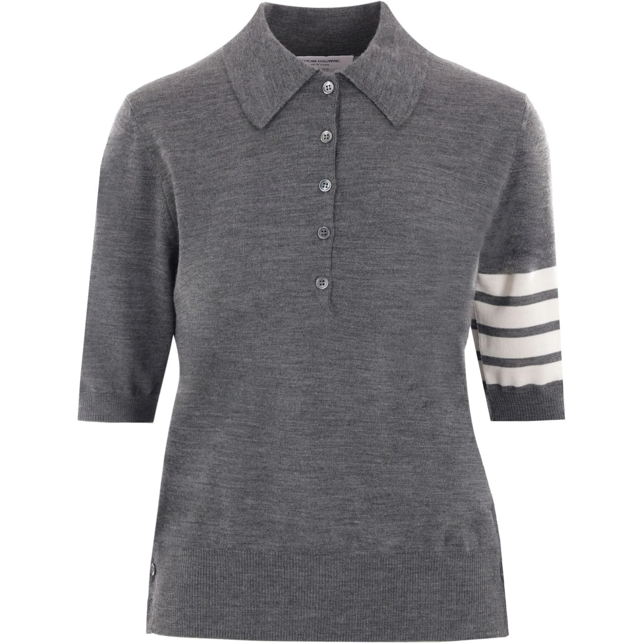 Thom Browne T-shirts and Polos Grey