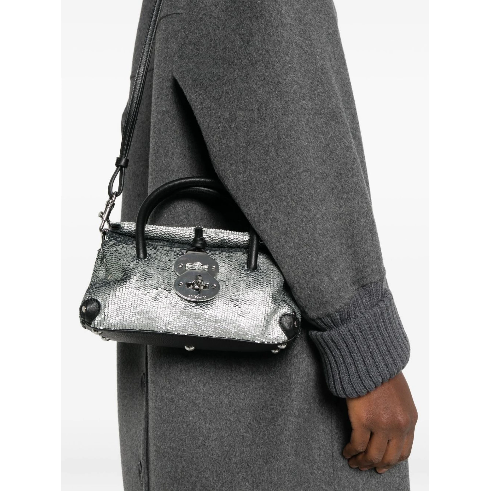 ZANELLATO CAPSULE Bags.. Silver