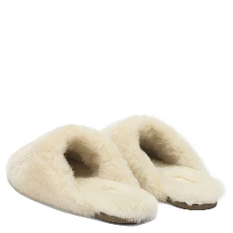"Rega" slippers in shearling