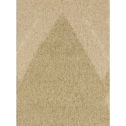 Beige Crewneck Sweater with All-Over Argyle Motif in Wool Blend Man