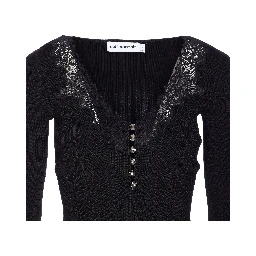 SELF PORTRAIT Top Black