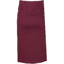 logo-embellished zip-front midi skirt
