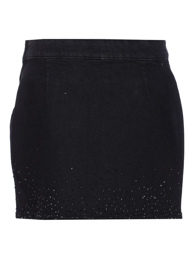 embellished-crystal pocket mini skirt alternative
