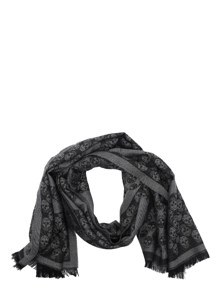 Alexander McQueen Scarfs Grey alternative