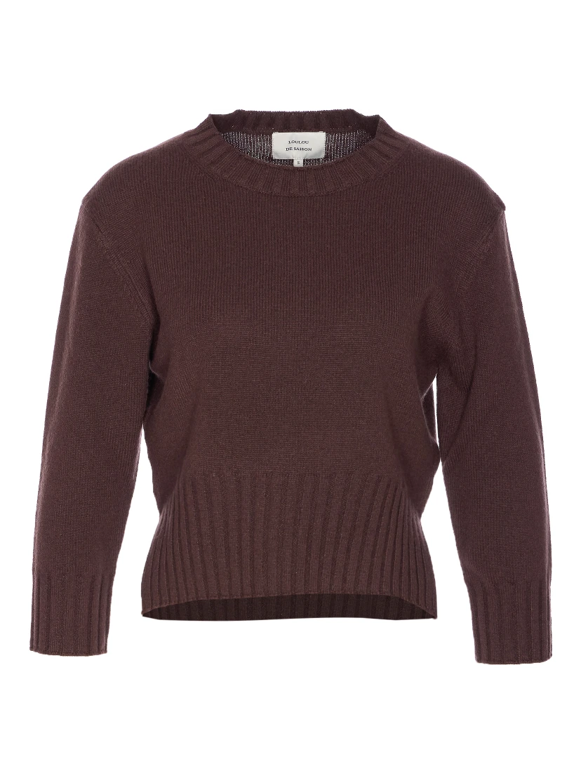 LOULOU DE SAISON Sweaters Brown