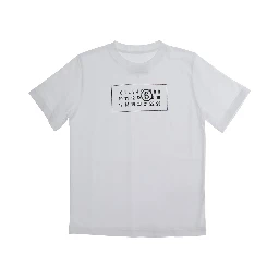 Multicolor Set of Three T-Shirts with Logo Print on Front in Cotton Boy