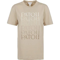 PATOU T-shirts and Polos Beige