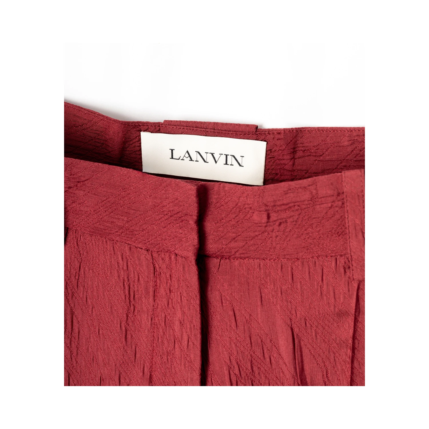 Lanvin Trousers Red
