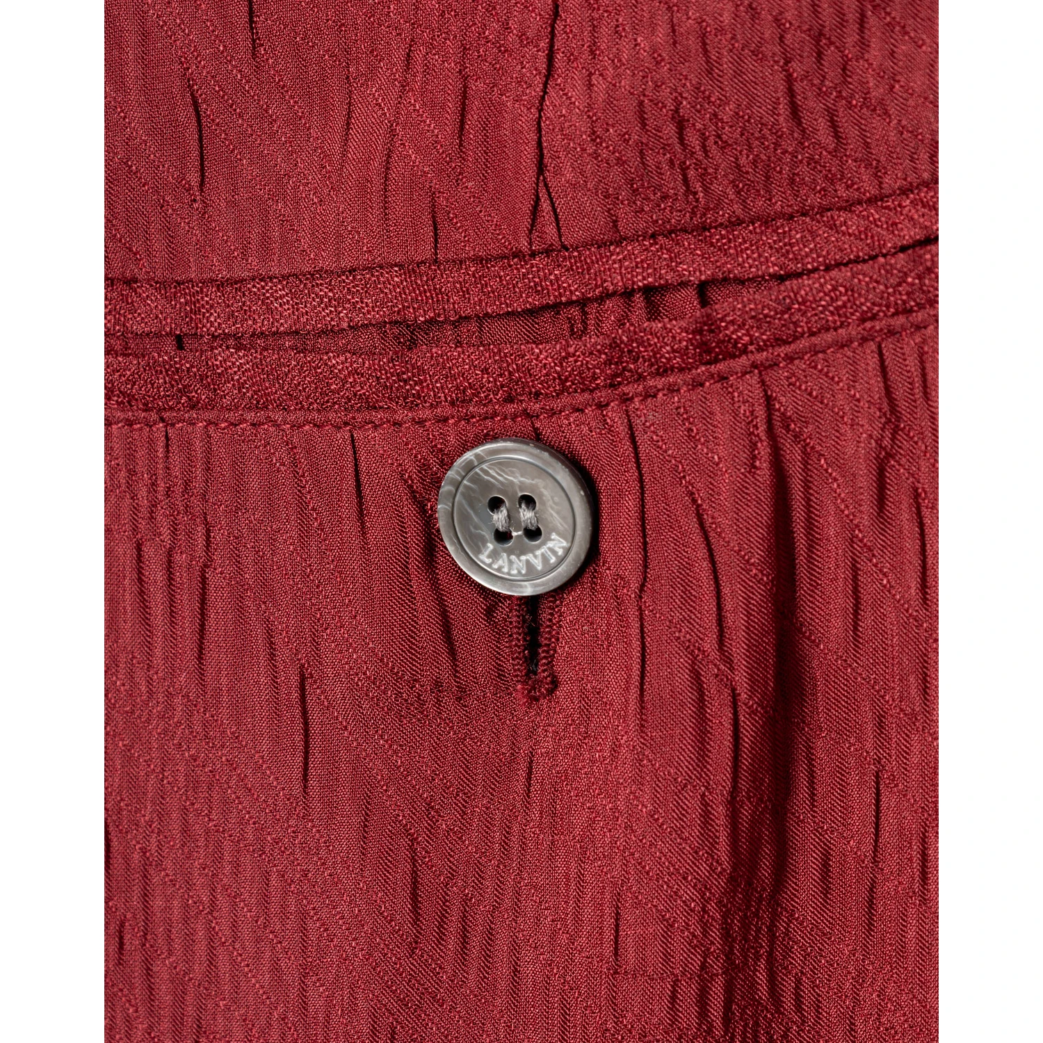 Lanvin Trousers Red