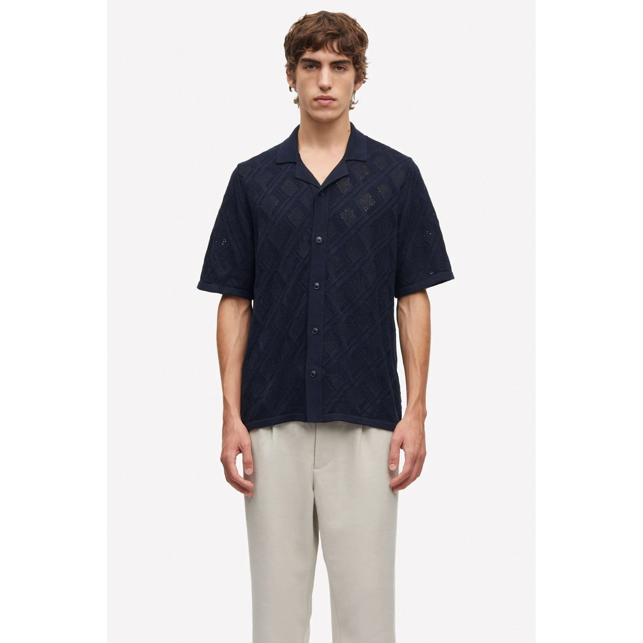 SAMSOE SAMSOE Shirts Blue