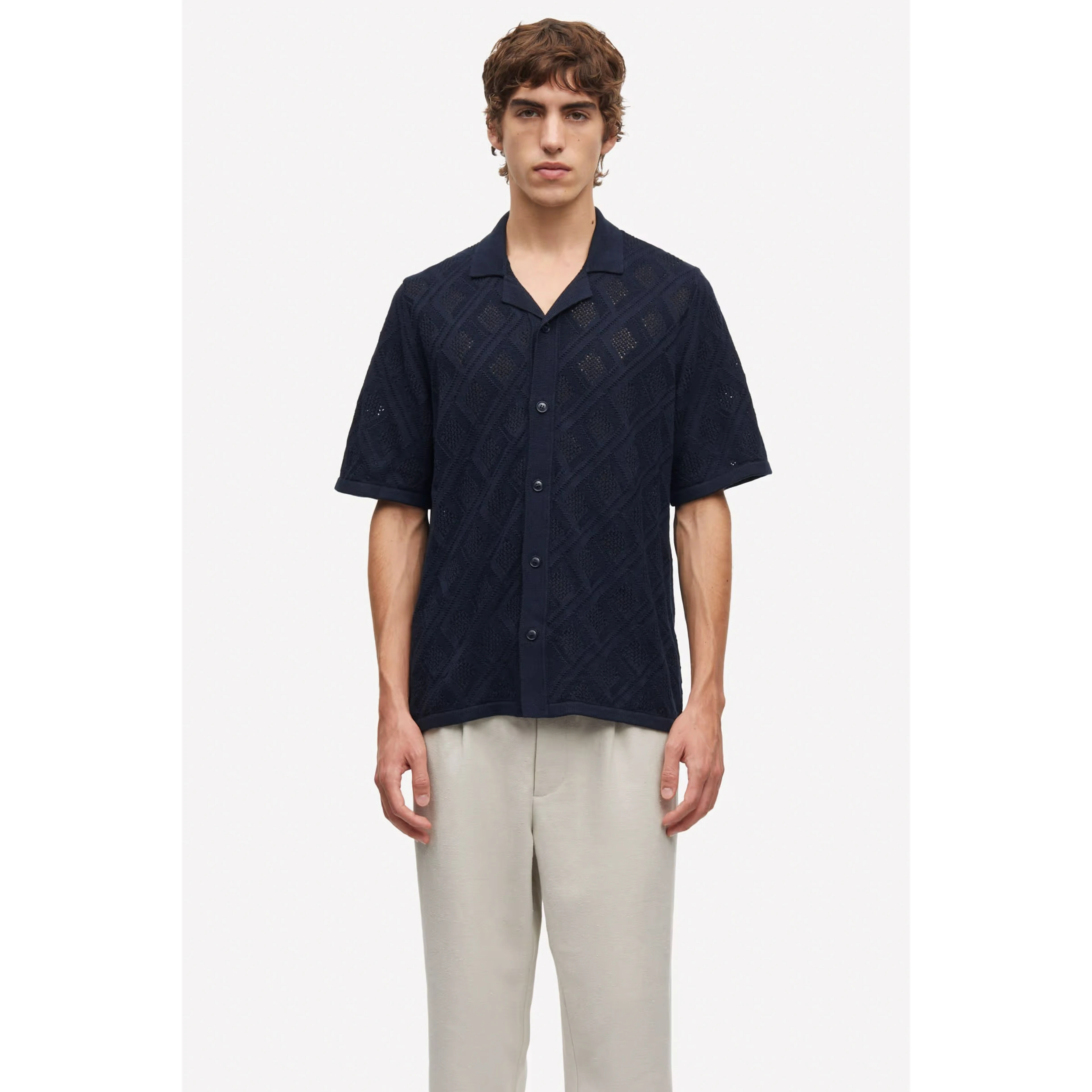 SAMSOE SAMSOE Shirts Blue