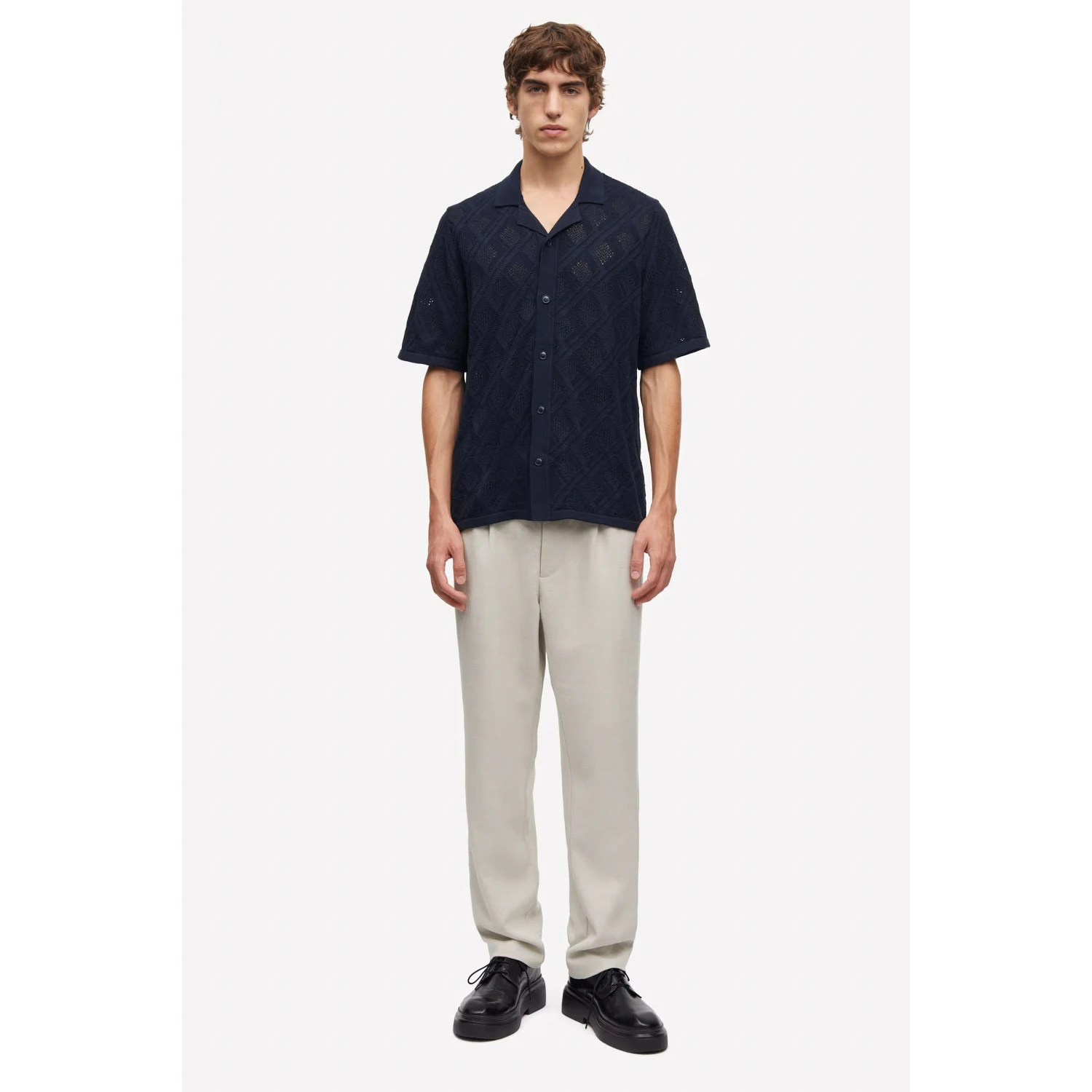 SAMSOE SAMSOE Shirts Blue