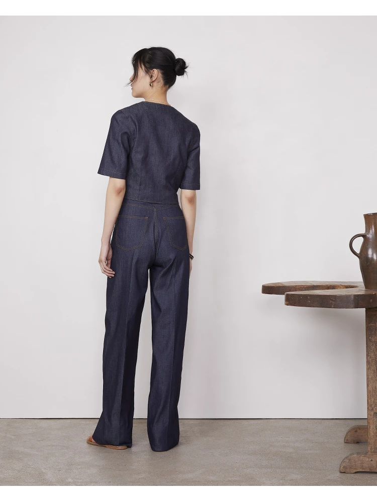 OFFICINE GENERALE Jackets Blue alternative