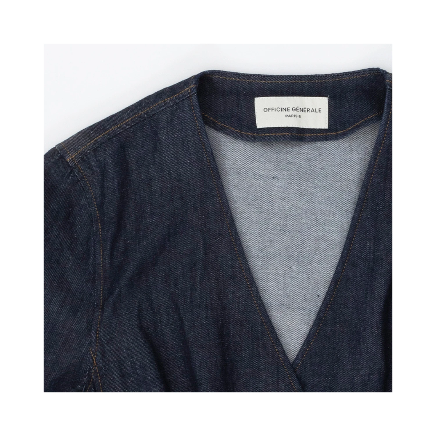 OFFICINE GENERALE Jackets Blue